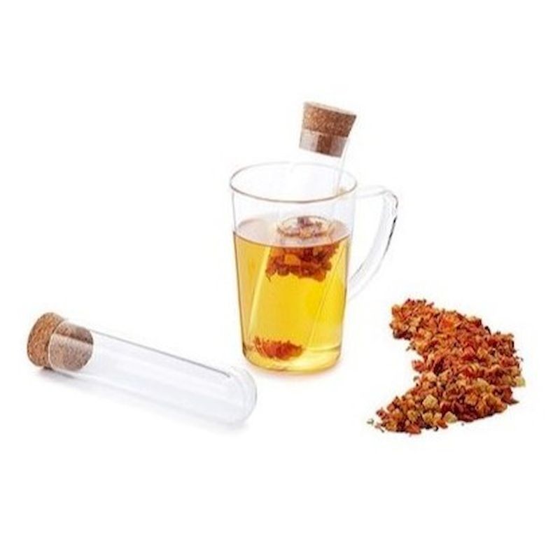 Infusore per caffè e tè in vetro 600ml French Press argento KLAUSBERG