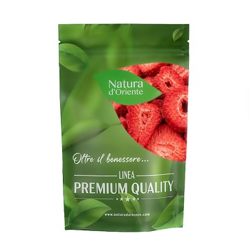 Fragole a fette liofilizzate