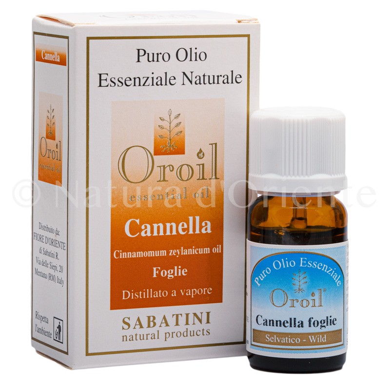 Olio Essenziale di Cannella 10ml - Cinnamomum Zeylanicum - Sri Lanka - 100% Puro & Naturale - Relax - Profumi per la Casa - Ideale per Diffusori - Aromaterapia - Massaggio - Lampade Aromatiche