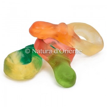Colored pacifiers