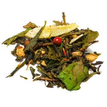 tea white orange spices  [Natura d'Oriente]