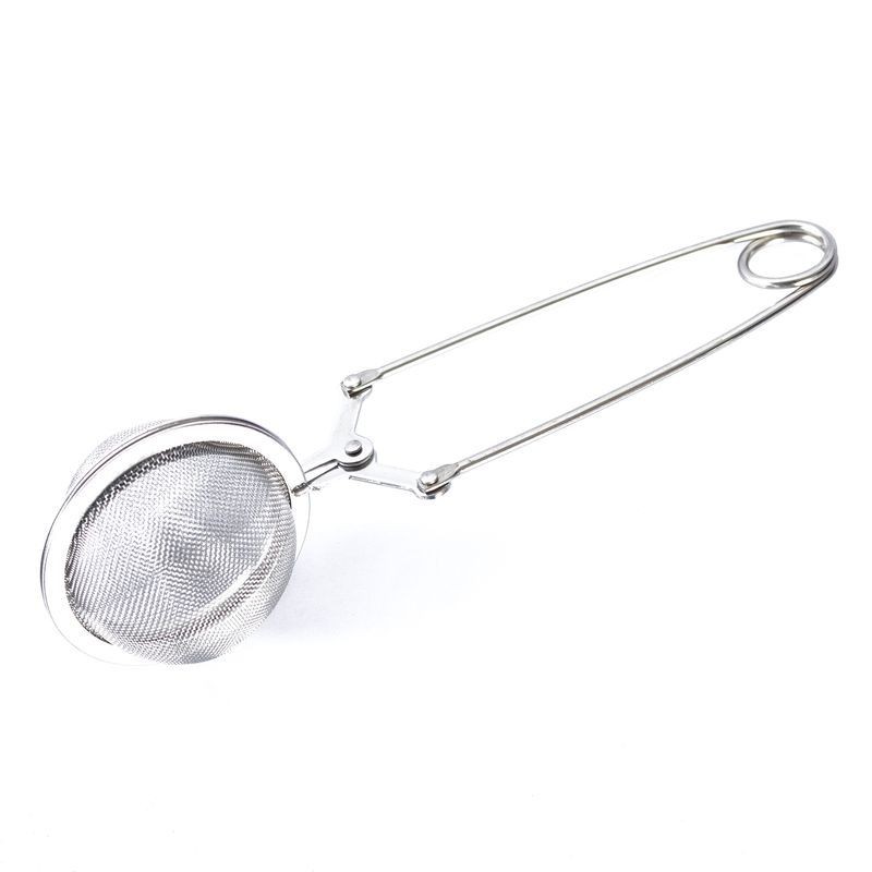 Set 3 Infusori Per Tè A Sfera In Acciaio Inox Con Manico – Filtro A Maglia Fine Per Foglie Sfuse, Lavabili In Lavastoviglie, 4,6x4,6x15 Cm - 4