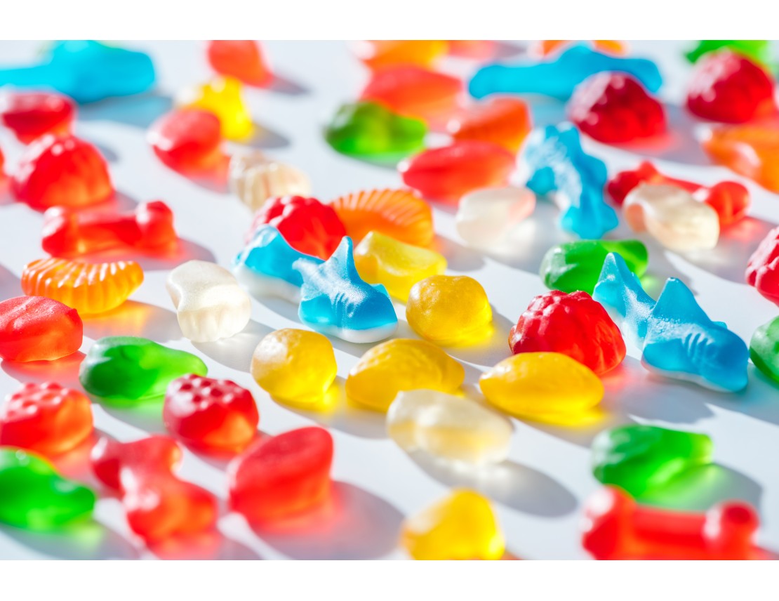 Why do sportspeople eat jelly sweets?